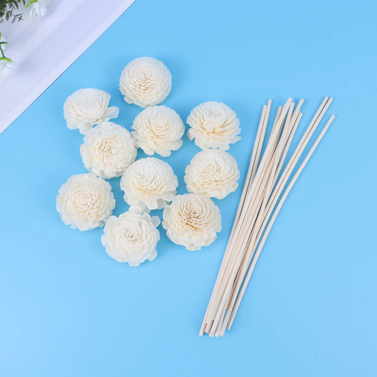 Diffuser Essential Oil Aroma Reed Rattan Flower Stick